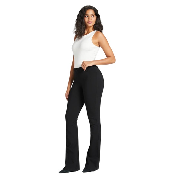 Betabrand Pants - Betabrand Classic DPYP Dress Pant Yoga Pant Bootcut Black LONG